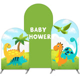 Load image into Gallery viewer, Lofaris Cartoon Dinosaur Theme Baby Shower Arch Backdrop Kit