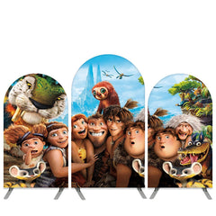 Lofaris Cartoon Film Theme Animals And Boys Birthday Arch Backdrop Kit