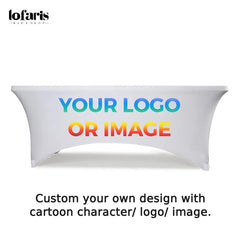 Lofaris Cartoon Four-side Theme Party Stretch Table Cover
