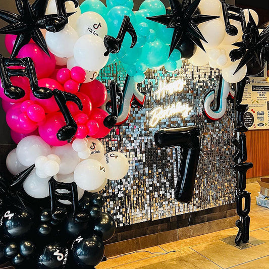 Lofaris Charmful Party Shimmer Wall Panel Sequins Backdrop for Events House Decor