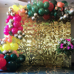 Lofaris Shimmer Wall Panels Sequin Backdrop For Party Favor