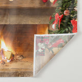 Load image into Gallery viewer, Lofaris Christmas Backdrop with Warm Fireplace Bonfire