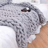 Load image into Gallery viewer, Lofaris Chunky Knit Blanket Soft Chenille Yarn Throw for Bed