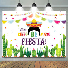 Lofaris Cinco De Mayo Cacti Backdrops For Mexican Fiesta