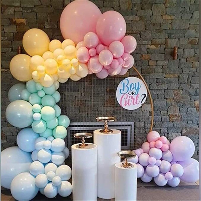 Lofaris Colorful 105 Pack Balloon Arch Kit DIY Party Decorations - Pink | Blue