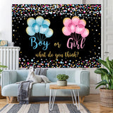 Load image into Gallery viewer, Lofaris Colorful And Glitter Balloons Baby Shower Backdrop