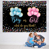 Load image into Gallery viewer, Lofaris Colorful And Glitter Balloons Baby Shower Backdrop