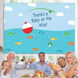 Load image into Gallery viewer, Lofaris Colorful Fish Boy First Birthday Photoshoot backdrop