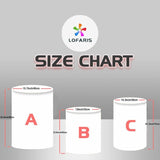 Load image into Gallery viewer, Lofaris Colorful Pattern Plinth Cover Simple Blank Cylinder