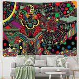 Load image into Gallery viewer, Lofaris Colorful Retro Psychedelic Mandala Geometric Wall Tapestry