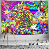 Load image into Gallery viewer, Lofaris Colour Car Animal Painting Style Landscape Wall Tapestry
