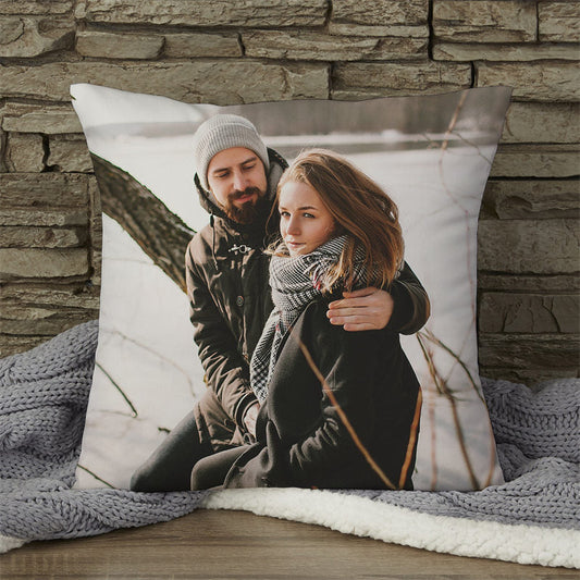 Lofaris Couple Perfect Photo Custom Pillow For Love Souvenir