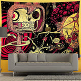 Load image into Gallery viewer, Lofaris Creepy Skull 3D Printed Room Decoration Wall Tapestry