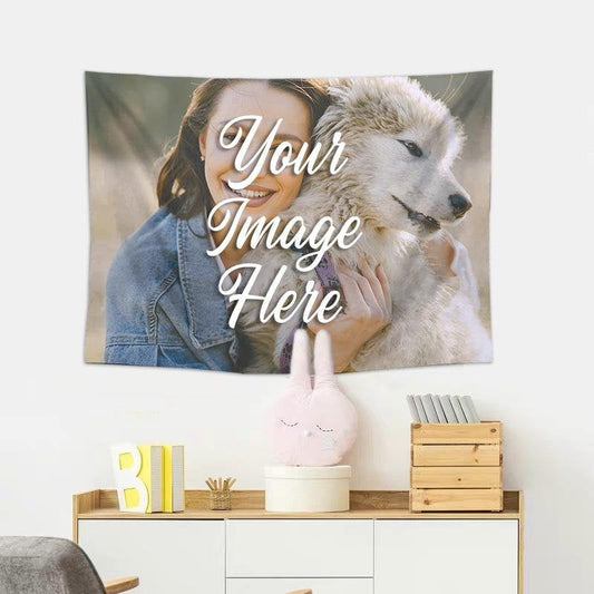 Lofaris Custom Tapestry for Photo Personalized Wall Printing
