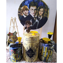Lofaris Cute Harry Potter Themed Round Backdrop Kit For Party