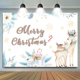 Load image into Gallery viewer, Lofaris Cute Little Deer and Mother Chritmas Backdrop