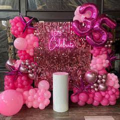 Lofaris Cute Party Shimmer Wall Backdrop Panels Favor For Baby Shower Birthday Wedding