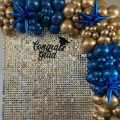 Lofaris Cute Shimmer Panels Wall Backdrop Party Decoration Use For Grades Prom Dance