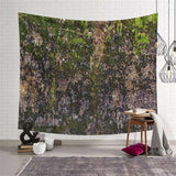 Load image into Gallery viewer, Lofaris Dark Green Grass Nature Mountain Forest Wall Tapestry