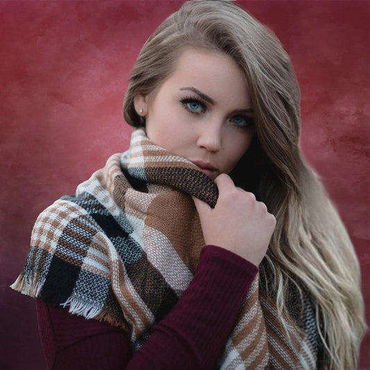 Lofaris Dark Red Abstract Texture Backdrop Portrait Photography