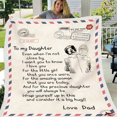 Lofaris Daughter¡¯s Gift - Lovely Letter Blanket