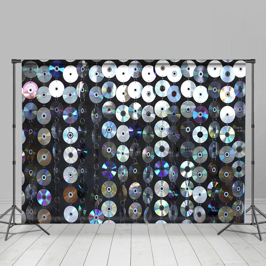 Lofaris Disc Party Backdrop for Dance and Birthday