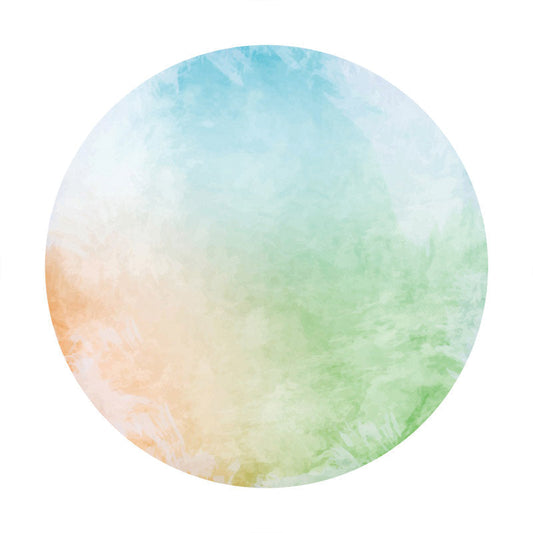 Lofaris Dreamy Colorful Circle Backdrop For Many Party Event