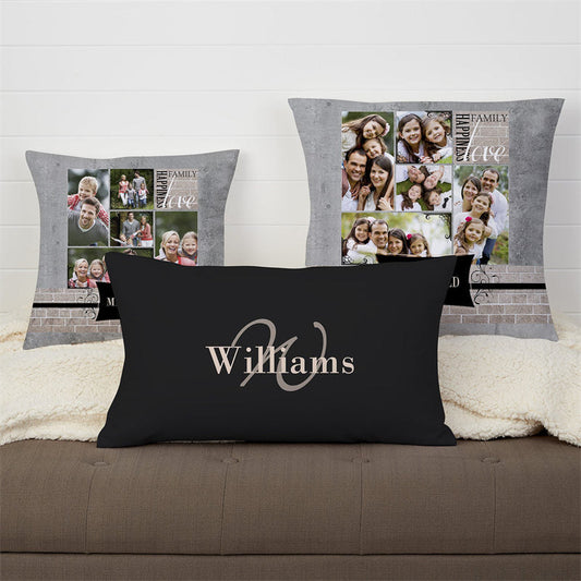 Lofaris Family Happiness Custom Pillow With Photo For Gift