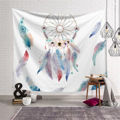 Lofaris Feather Wind Chime Novelty Still Life Wall Tapestry