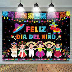 Lofaris Feliz Dia Del Nino Mexico Childrens Day Backdrop