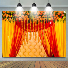 Lofaris Festa Floral Curtain To Celebrate New Year Backdrop