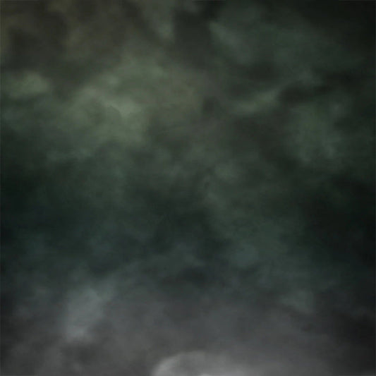 Lofaris Fine Art Abstracted Texture Dark Green Portrait Photo Backdrop