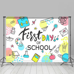 Lofaris First Day of School Classroom Kids Photoshoot Backdrop