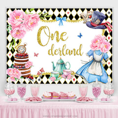 Lofaris Floral Magical Fairy Theme Onederland Birthday Backdrop