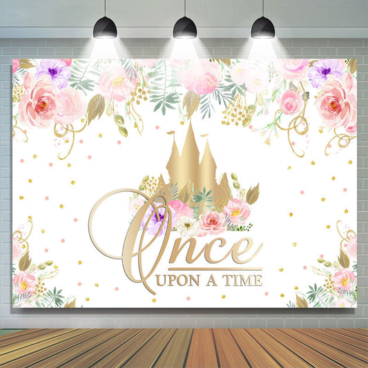 Lofaris Floral Once Upon A Time Wonderland Spring Backdrop