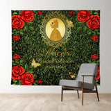 Load image into Gallery viewer, Lofaris Floral Pricess Butterfly Theme Bridal Shower Backdrop For Wedding