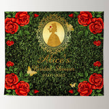 Load image into Gallery viewer, Lofaris Floral Pricess Butterfly Theme Bridal Shower Backdrop For Wedding