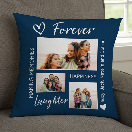 Lofaris Forever Love Custom Photo Soft Pillow Gift For Adult