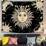 Load image into Gallery viewer, Lofaris Galaxy Fairytale Moon Abstract Pattern Wall Tapestry