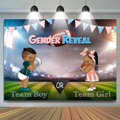 Lofaris Gendar Reveal Football Party Backdrop for Baby Shower