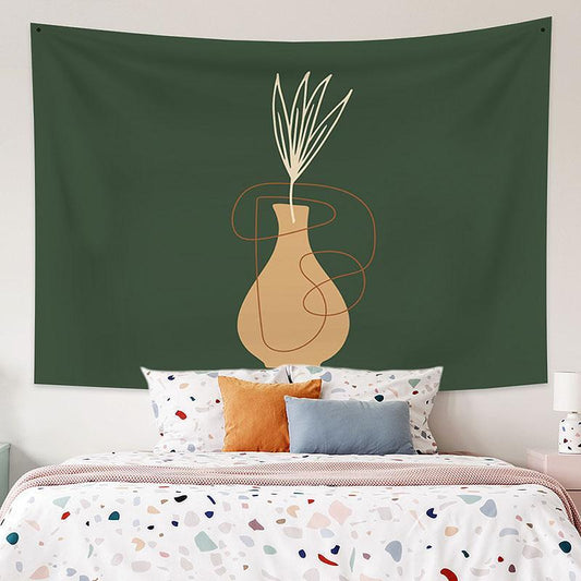 Lofaris Ginger Vase Family Still Life Abstract Custom Tapestry