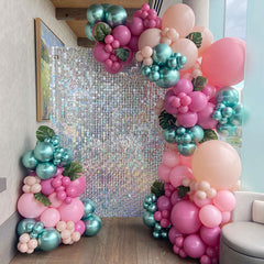 Lofaris Girls Day Shimmer Wall Panels Glitter DIY Sequin Backdrop