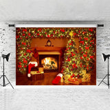 Load image into Gallery viewer, Lofaris Glitter Chrismas Tree Decoration Backdrop For Party