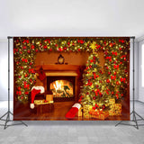 Load image into Gallery viewer, Lofaris Glitter Chrismas Tree Decoration Backdrop For Party