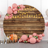 Load image into Gallery viewer, Lofaris Glitter Light Pumpkin Wood Birthday Circle Backdrop