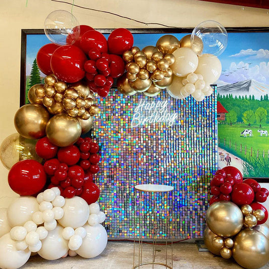 Lofaris Glitter Party Shimmer Wall Backdrop Panels Favor For Baby Shower