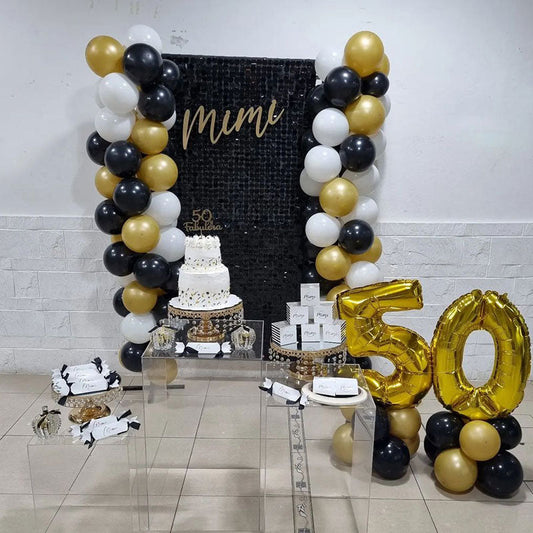 Lofaris Glitter Shimmer Wall Backdrop Panels for Party Decor Wedding Bridal Shower Birthday