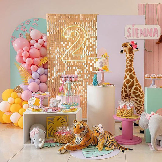 Lofaris Glitter Shimmer Wall Backdrop Panels for Party Decor Wedding Bridal Shower Birthday