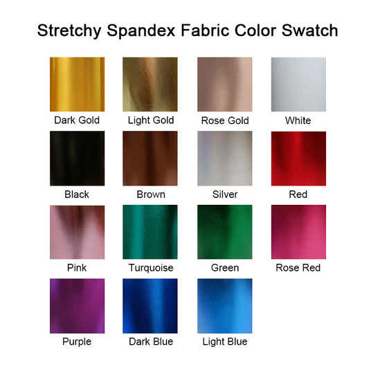 Lofaris Gold Bling Solid Color Stretchy Spandex Birthday Arch Backdrop Kit