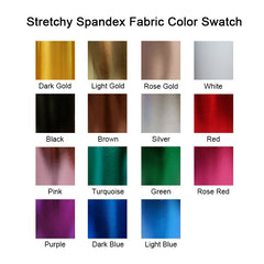 Lofaris Gold Bling Solid Color Stretchy Spandex Birthday Arch Backdrop Kit